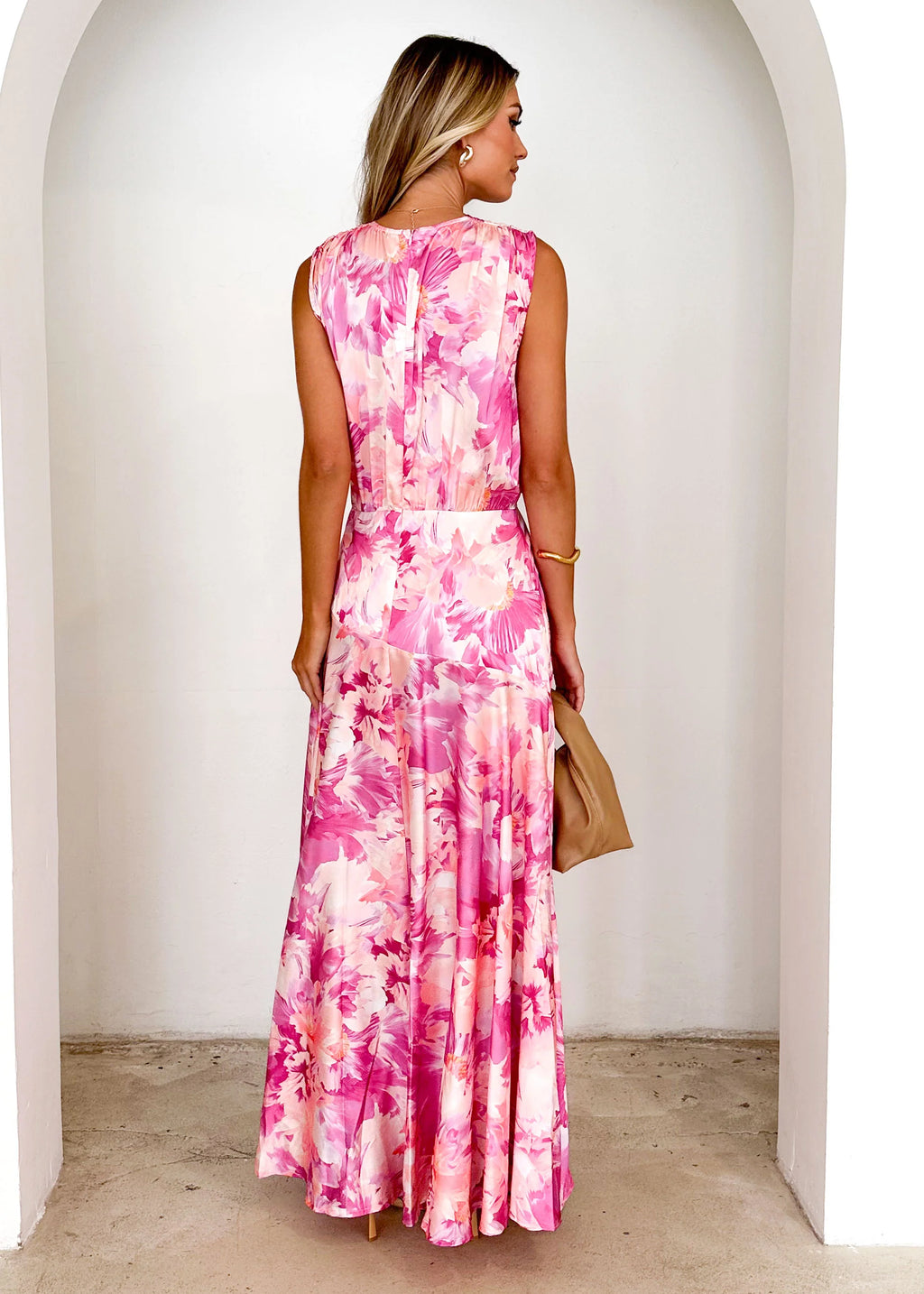 Divinity Maxi Dress - Pink Floral