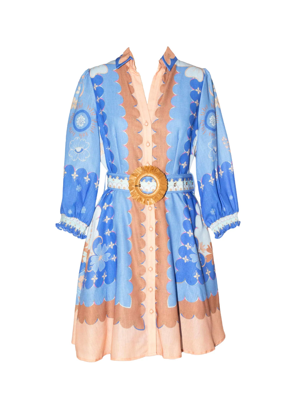 Angelica Dress - Blue Moon