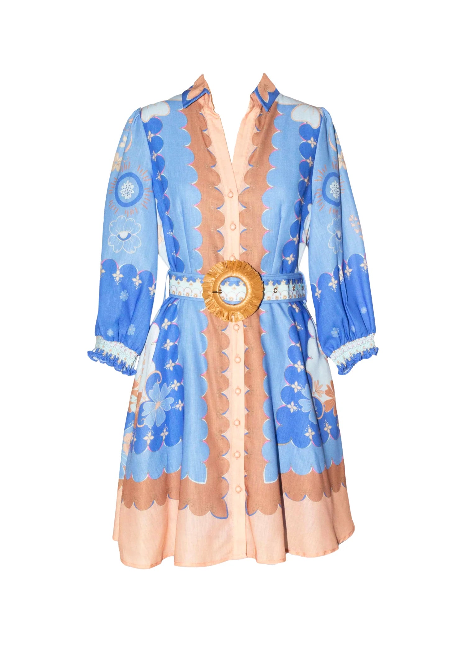 Angelica Dress - Blue Moon