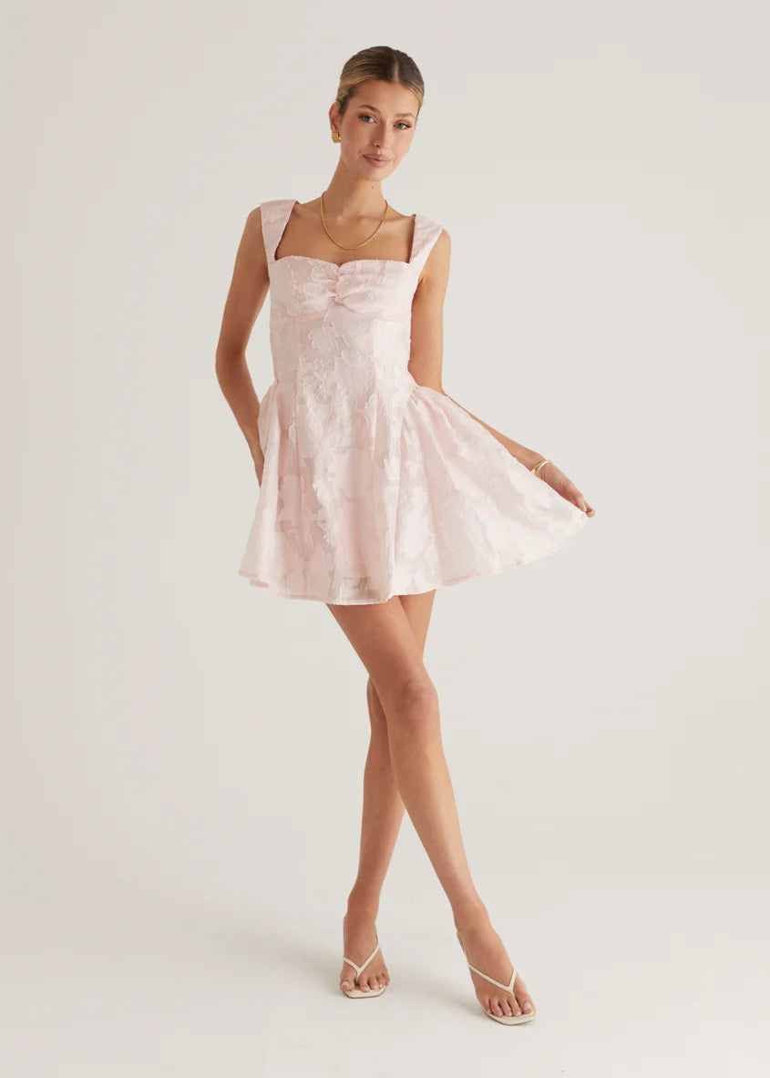 Bourdeaux Dress - Blush