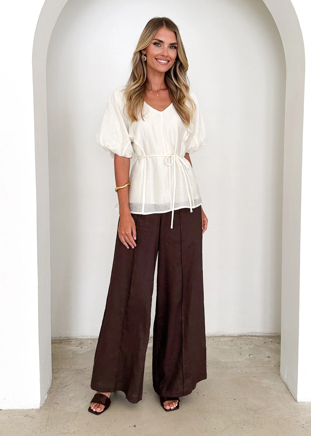 Saffron Blouse - Cream