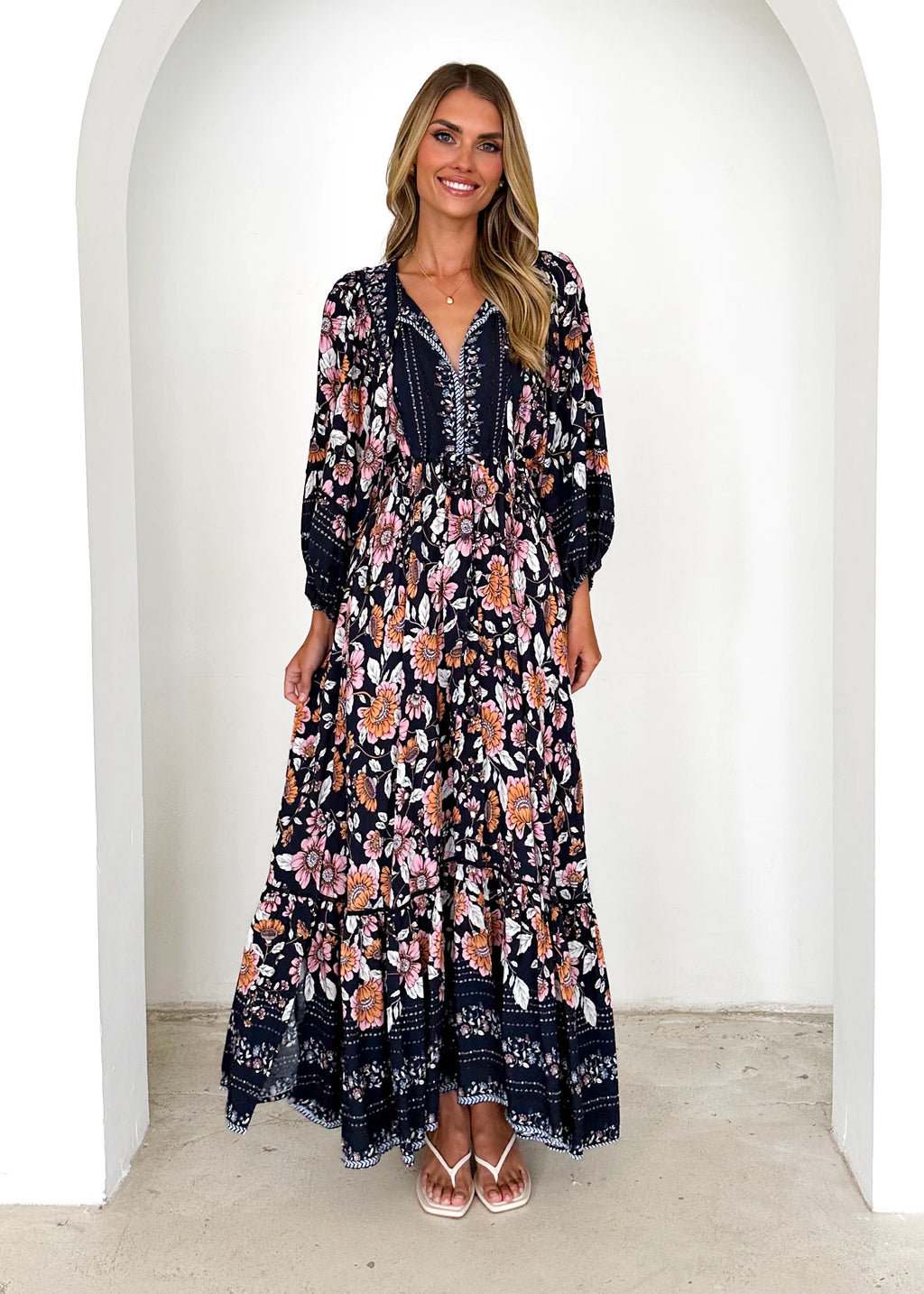 Catalonia Maxi Dress - Shania