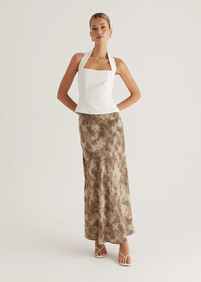 Nitro Halter Top - Off White