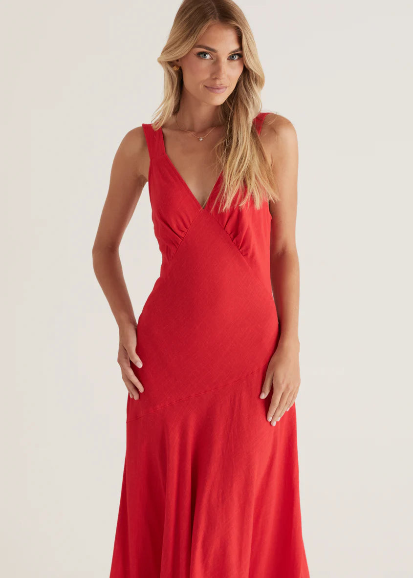 Orabelle Maxi Dress - Red
