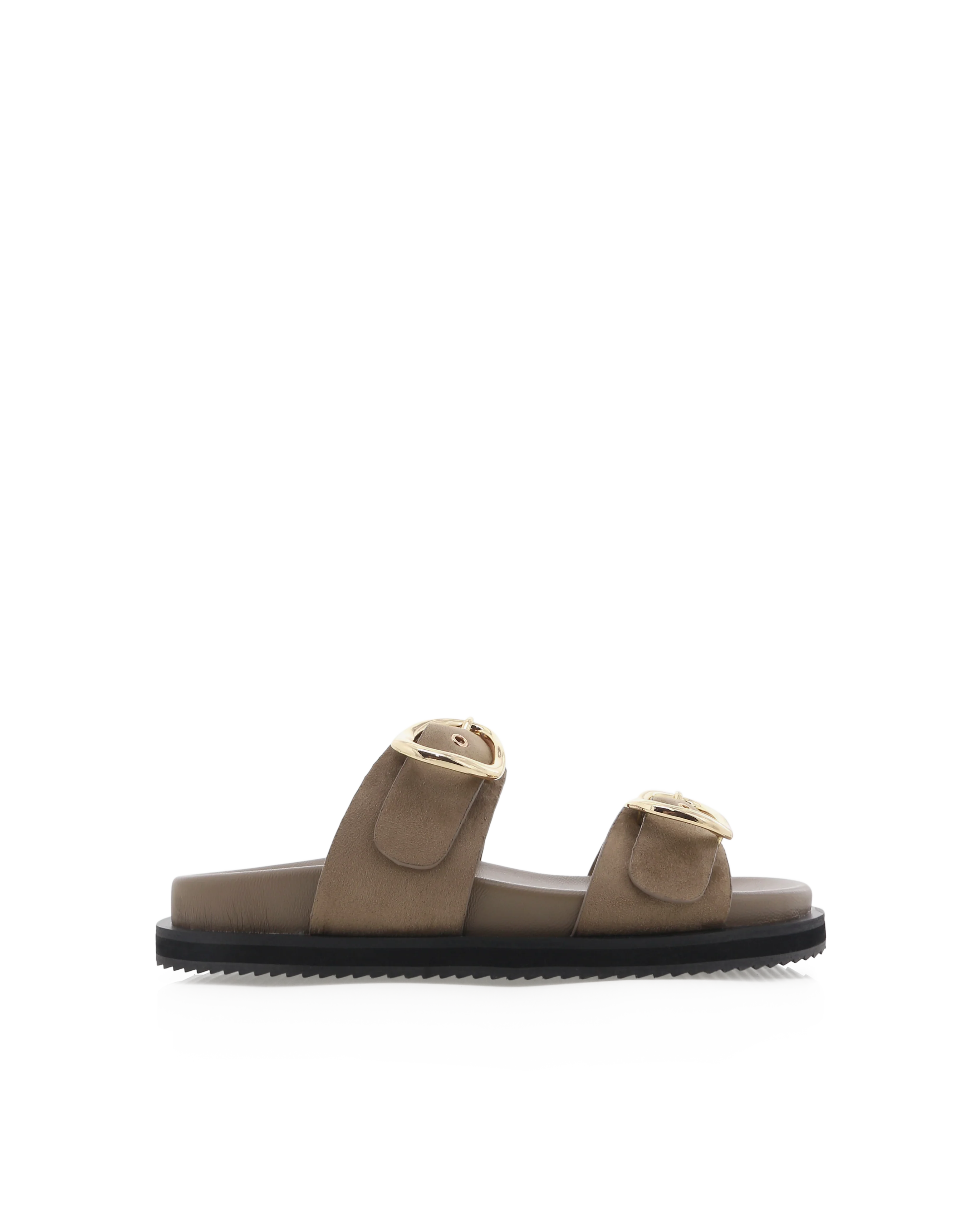 Theresa Sandals - Fawn Suede