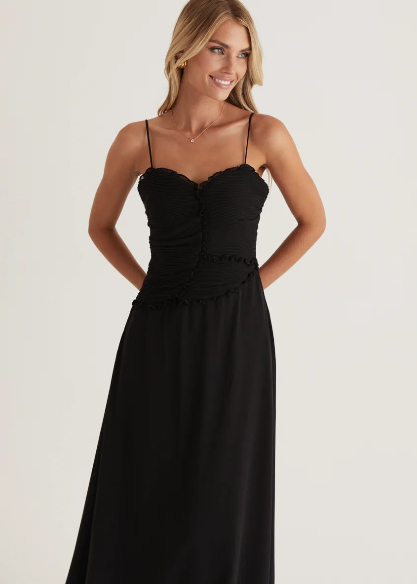 Kimmy Maxi Dress - Black