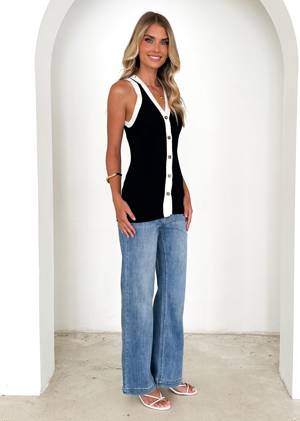 Zambezi Knit Top - Black