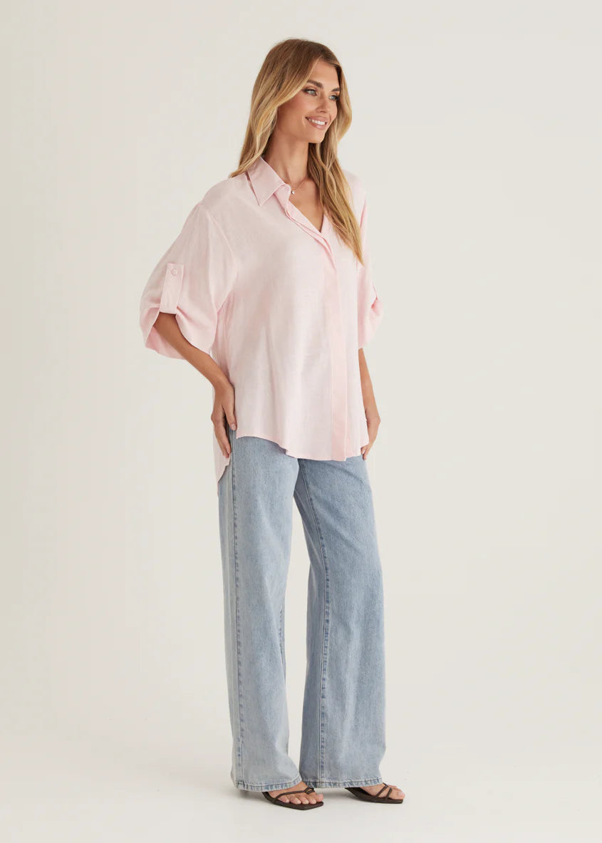 Kinsley Shirt - Pink