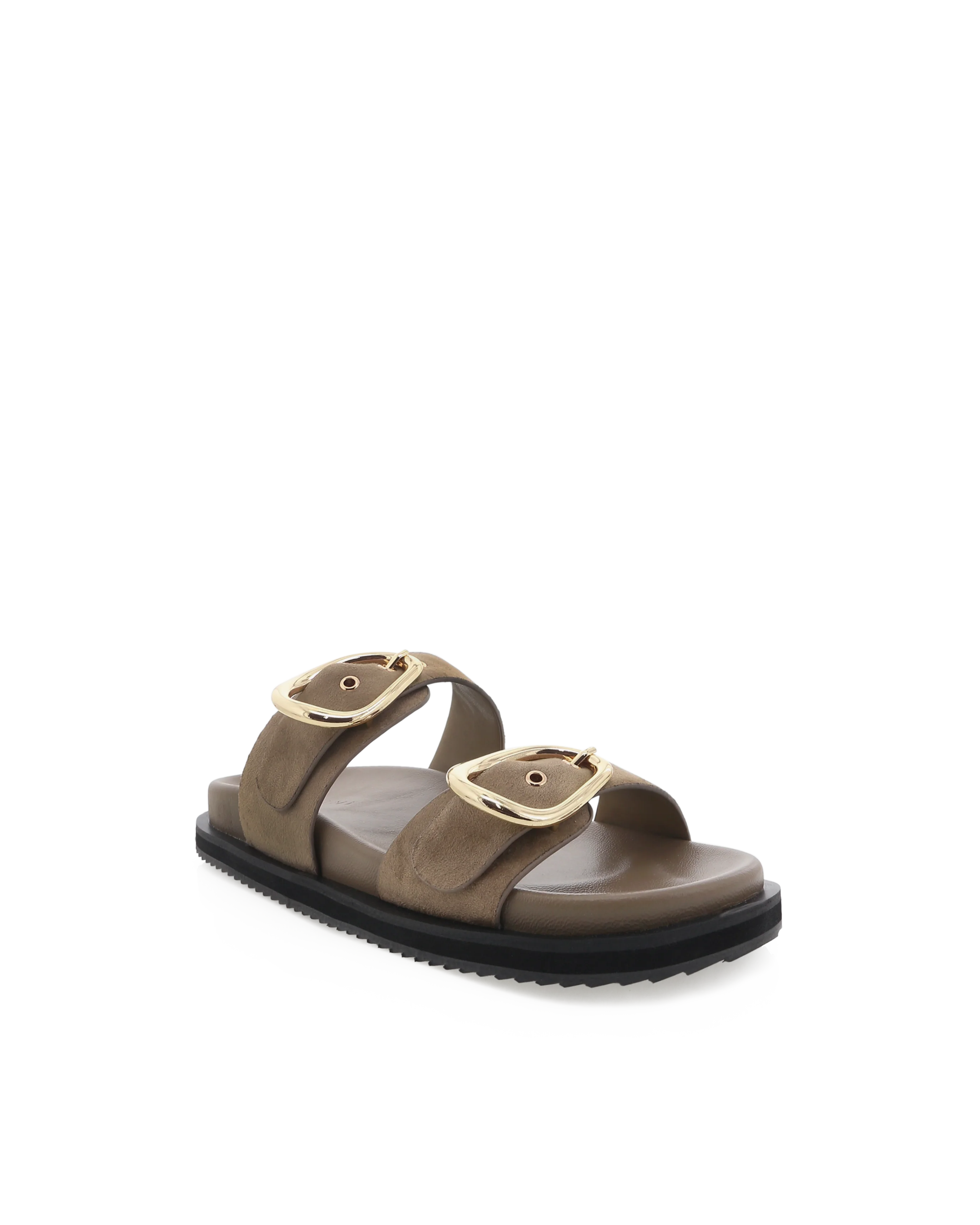 Theresa Sandals - Fawn Suede