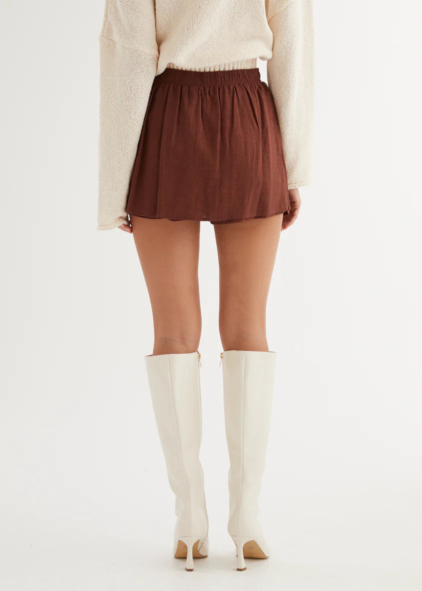Lolita Skort - Chocolate