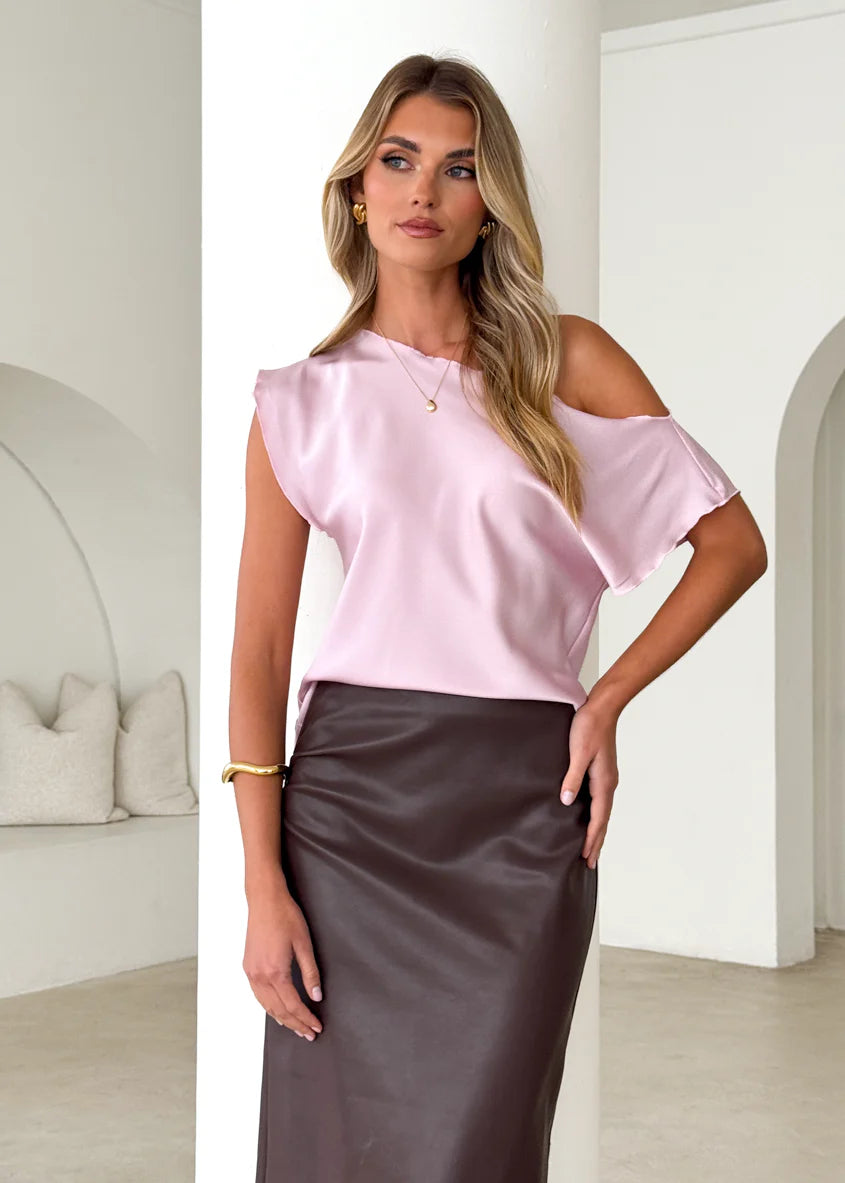 Geranium Top - Blush