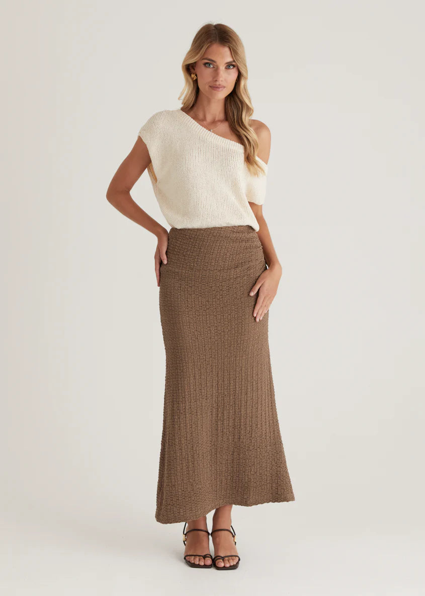 Jordy Maxi Skirt - Moss