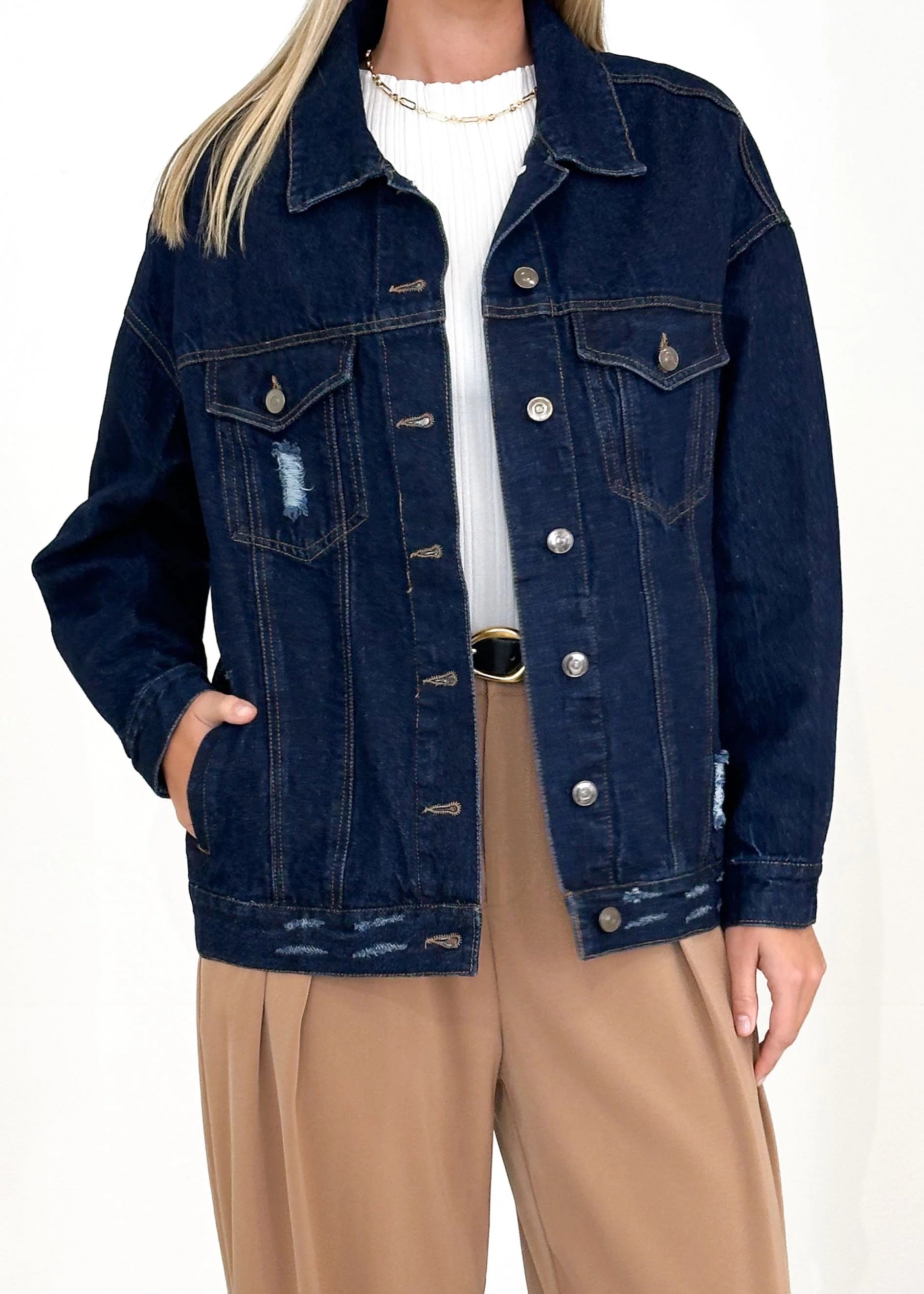 Jemma Denim Jacket - Indigo