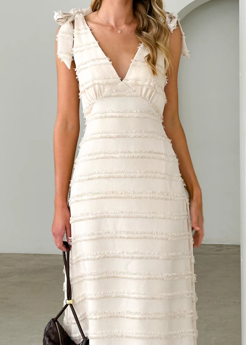 Bella Maxi Dress - Cream