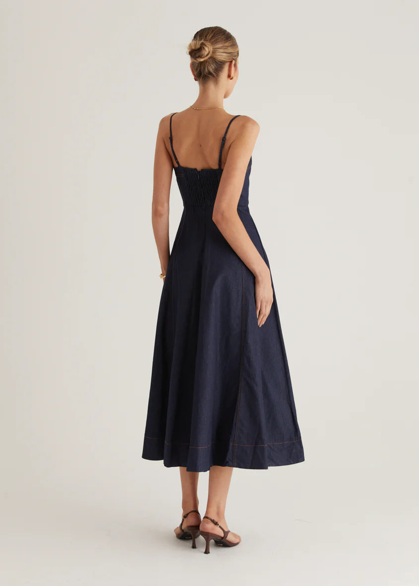 Braelynn Maxi Dress - Indigo