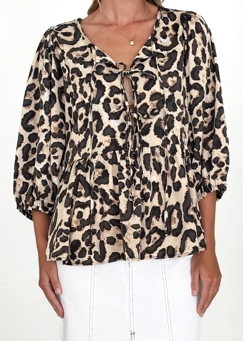 Rodeo Blouse - Leopard