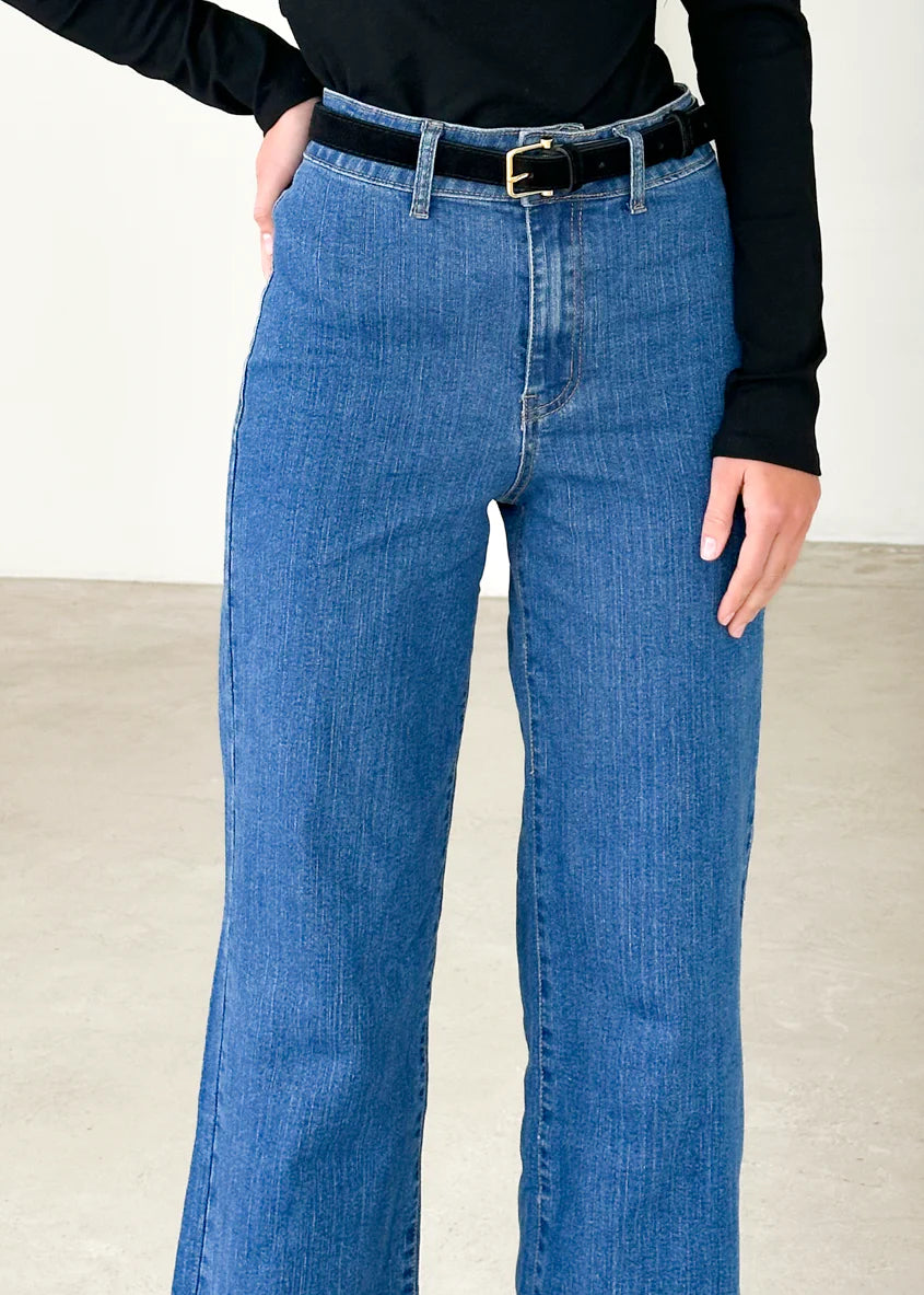 Carmina Stretch Jeans - Mid Blue