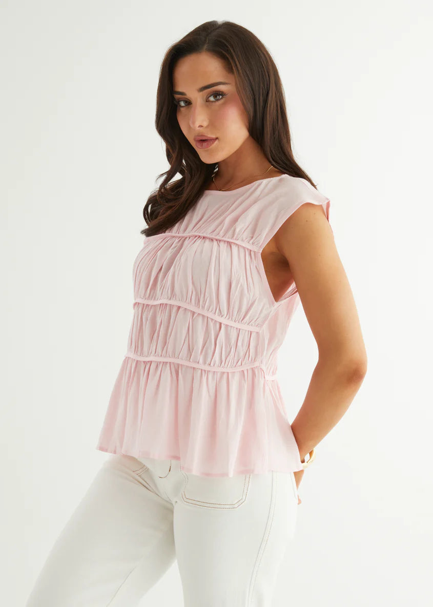 Evangelia Top - Pink