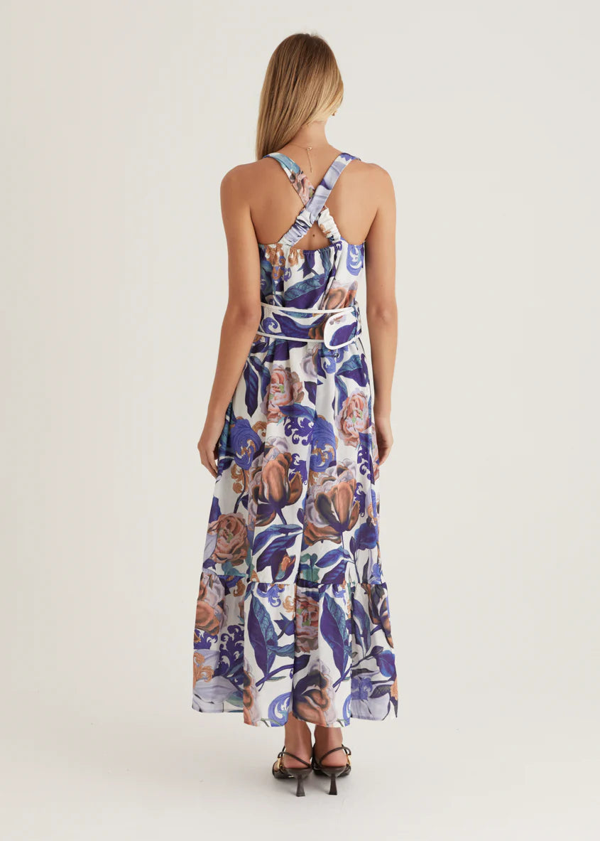 Wisteria Maxi Dress - Donatella Azure