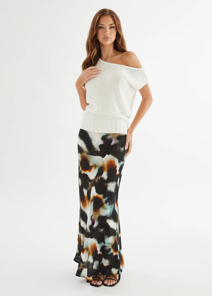 Milana Drop Shoulder Top - Off White