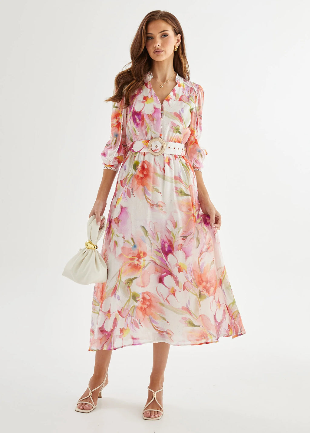 Milan Maxi Dress - Spring Bloom