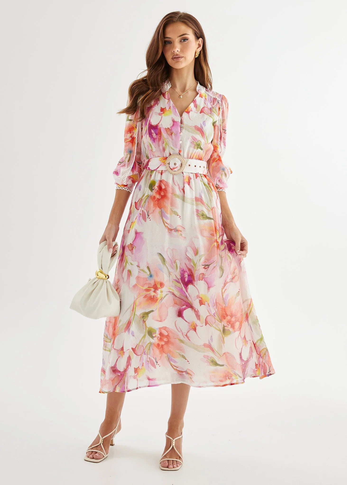 Milan Maxi Dress - Spring Bloom