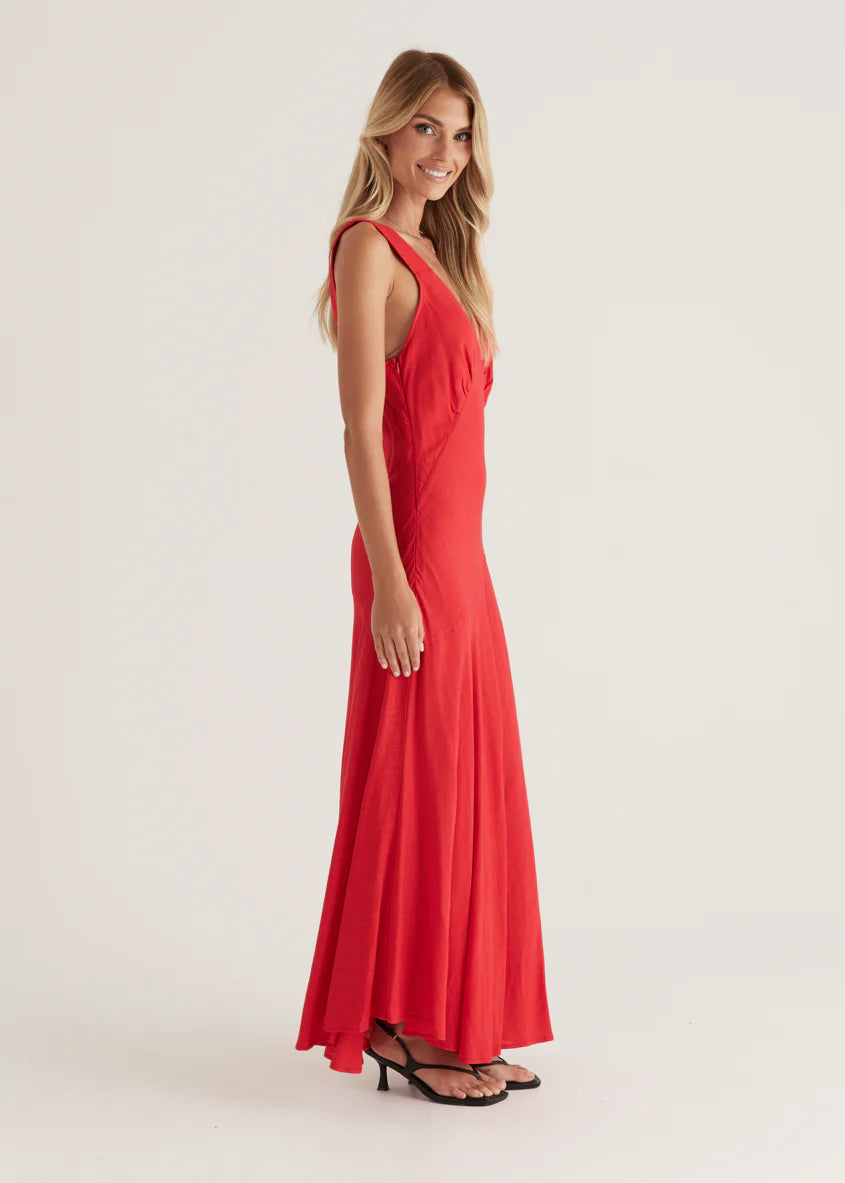 Orabelle Maxi Dress - Red