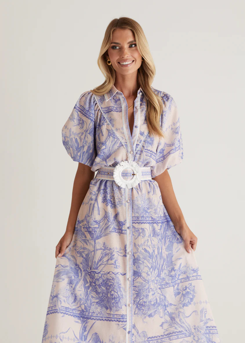 Jolene Maxi Dress - Porcelain