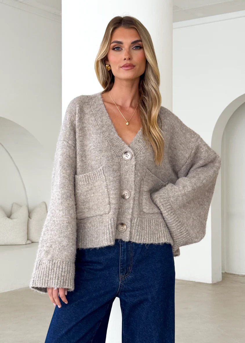 Reyna Sweater - Mushroom