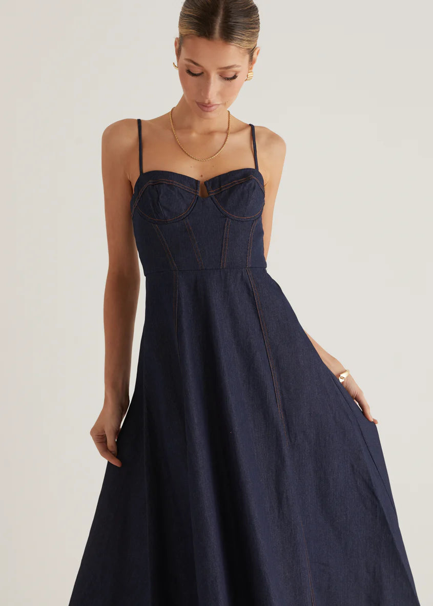 Braelynn Maxi Dress - Indigo