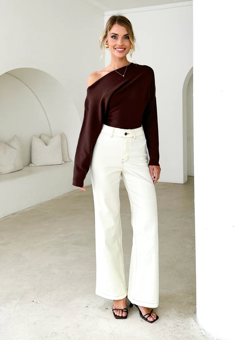 Carmina Stretch Jeans - Sand