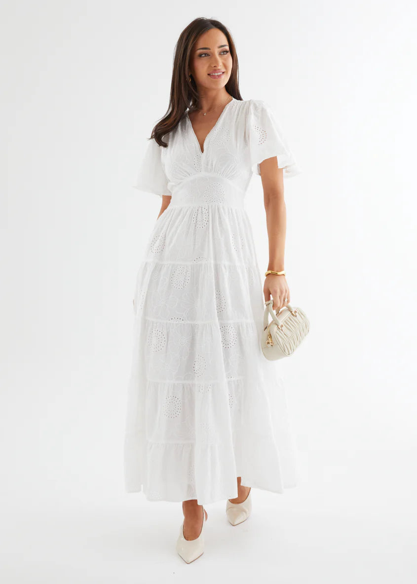 Alexa Maxi Dress - Off White