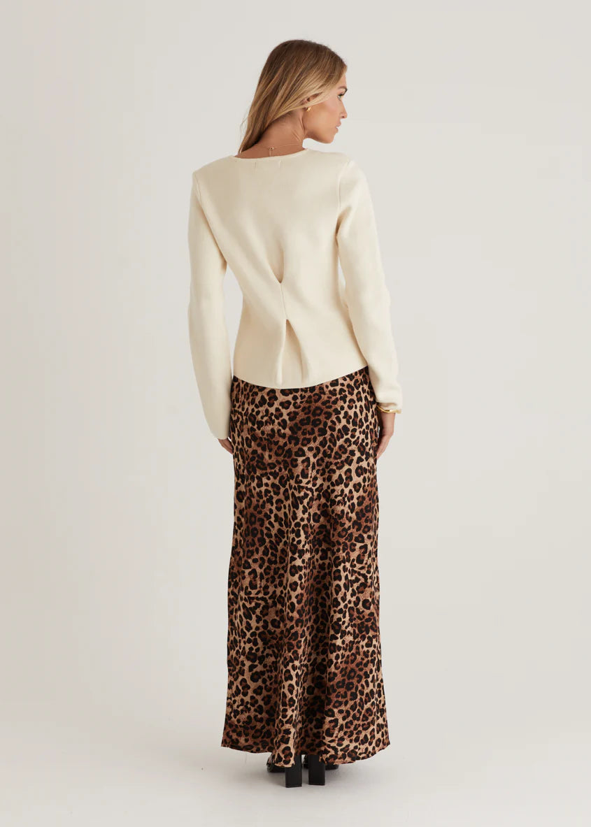 Triton Knit Top - Cream