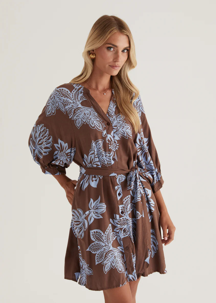 Tessa Dress - Choc Captivate