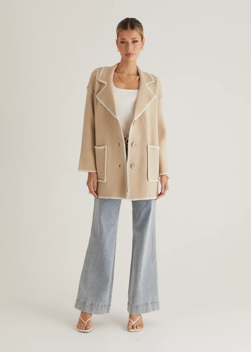 Harlo Cardigan - Beige