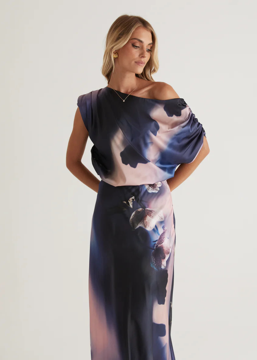 Venus Maxi Skirt - Orchid