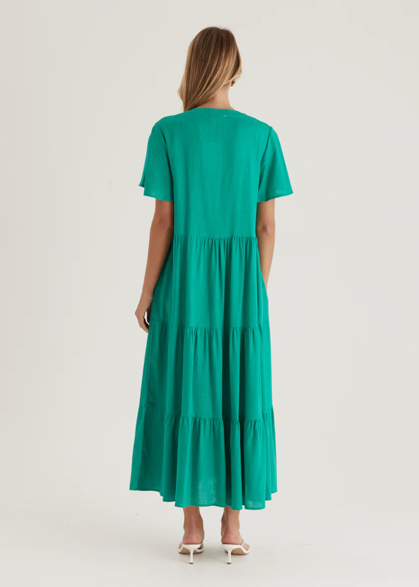 Niaomi Maxi Dress - Green