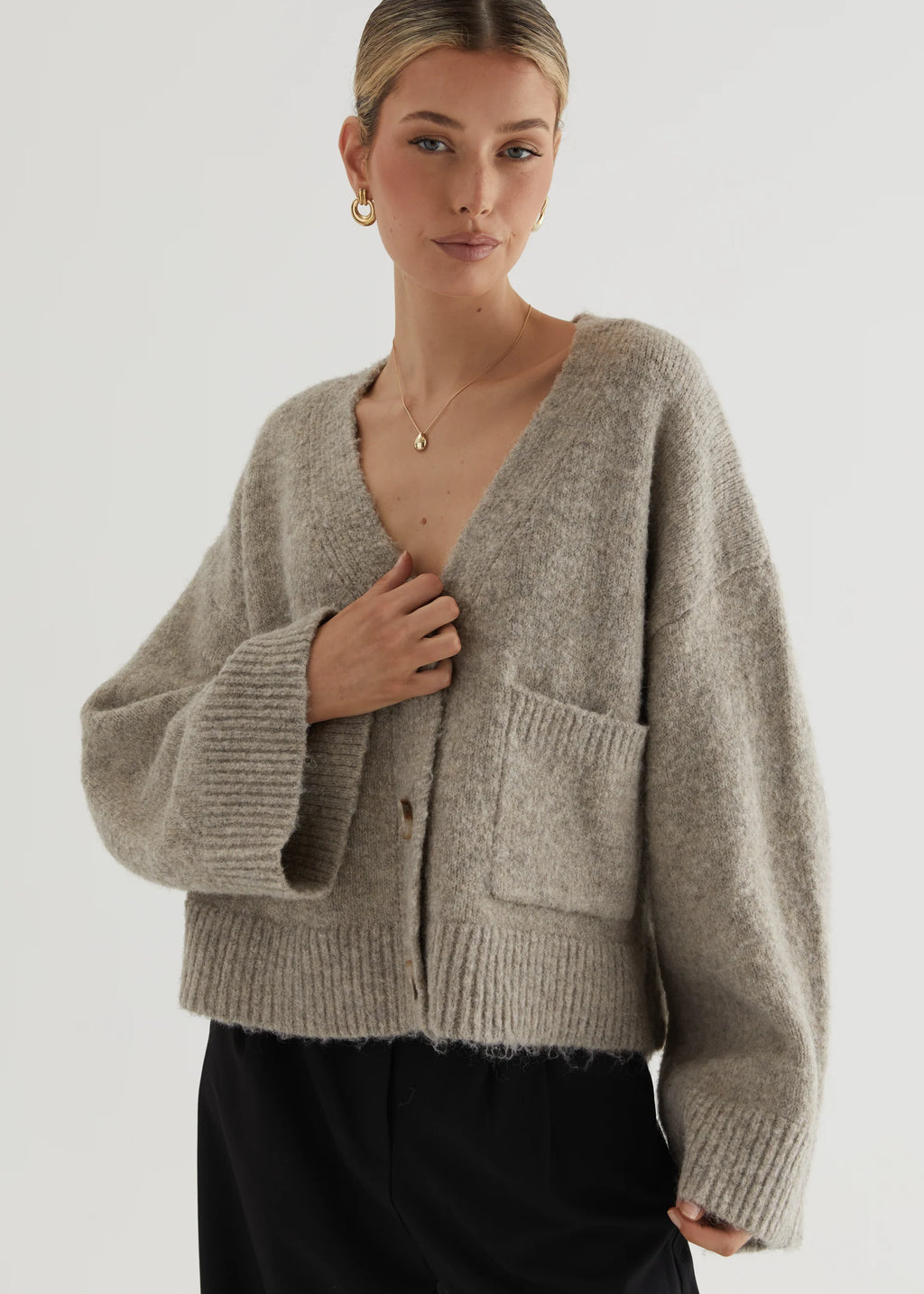 Reyna Sweater - Mushroom