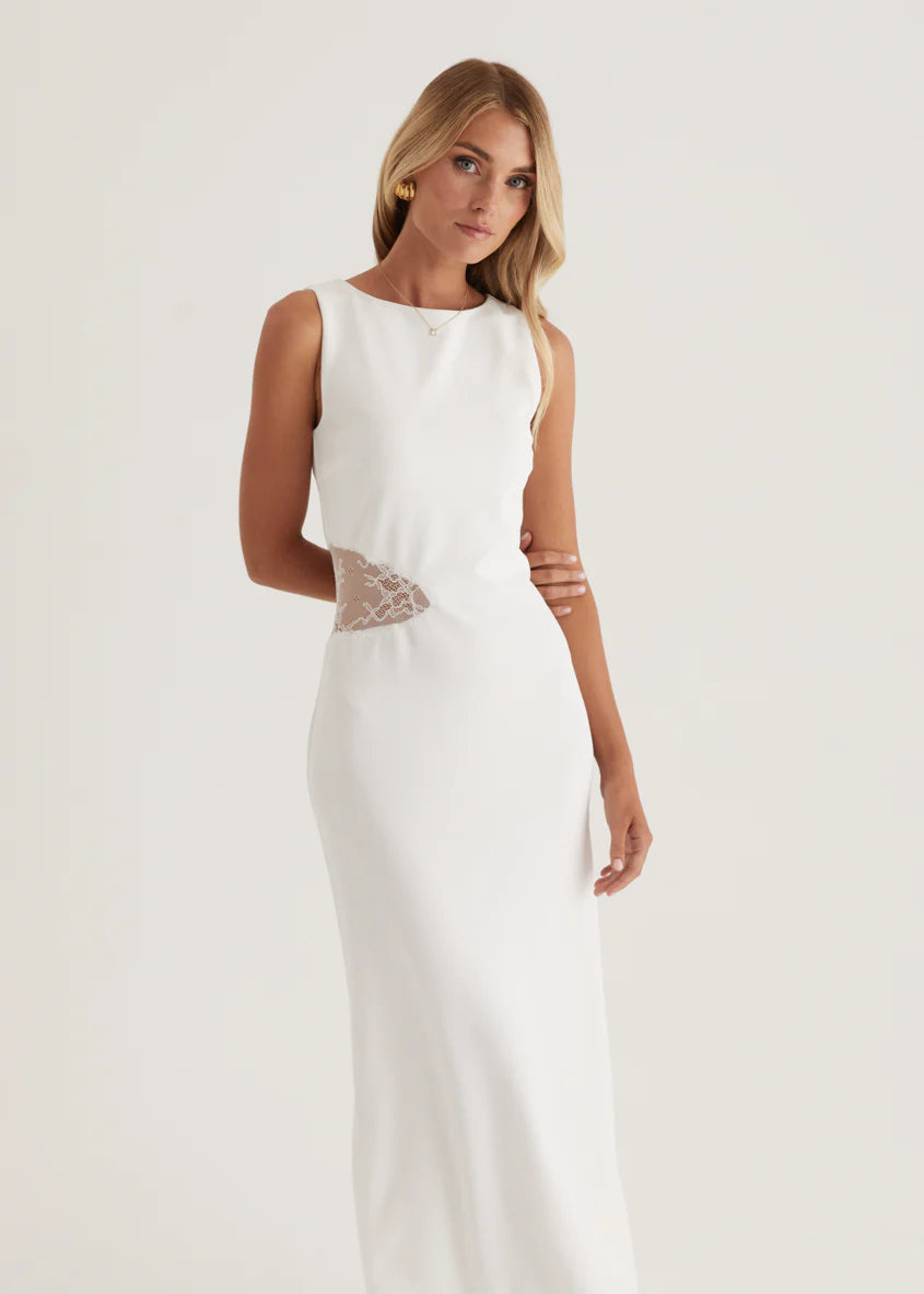 Lenon Maxi Dress - Off White