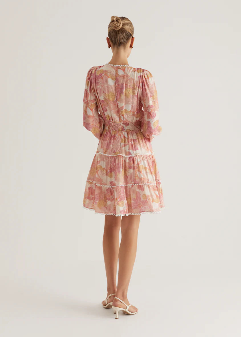 Palomar Dress - Blush Floral