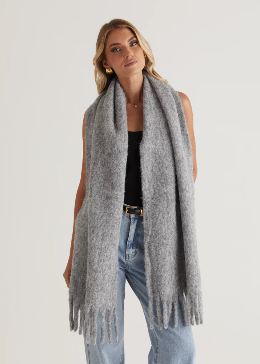 Charli Scarf - Grey