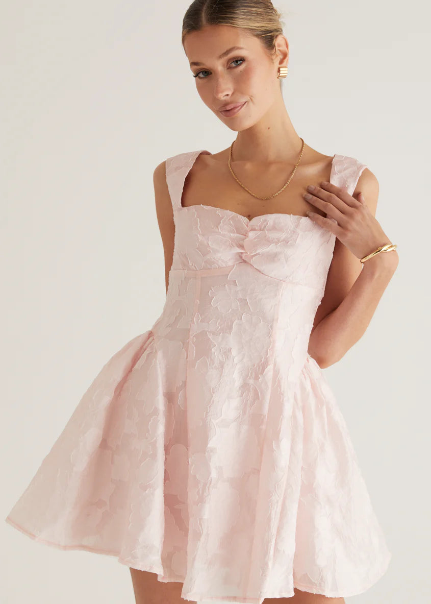 Bourdeaux Dress - Blush