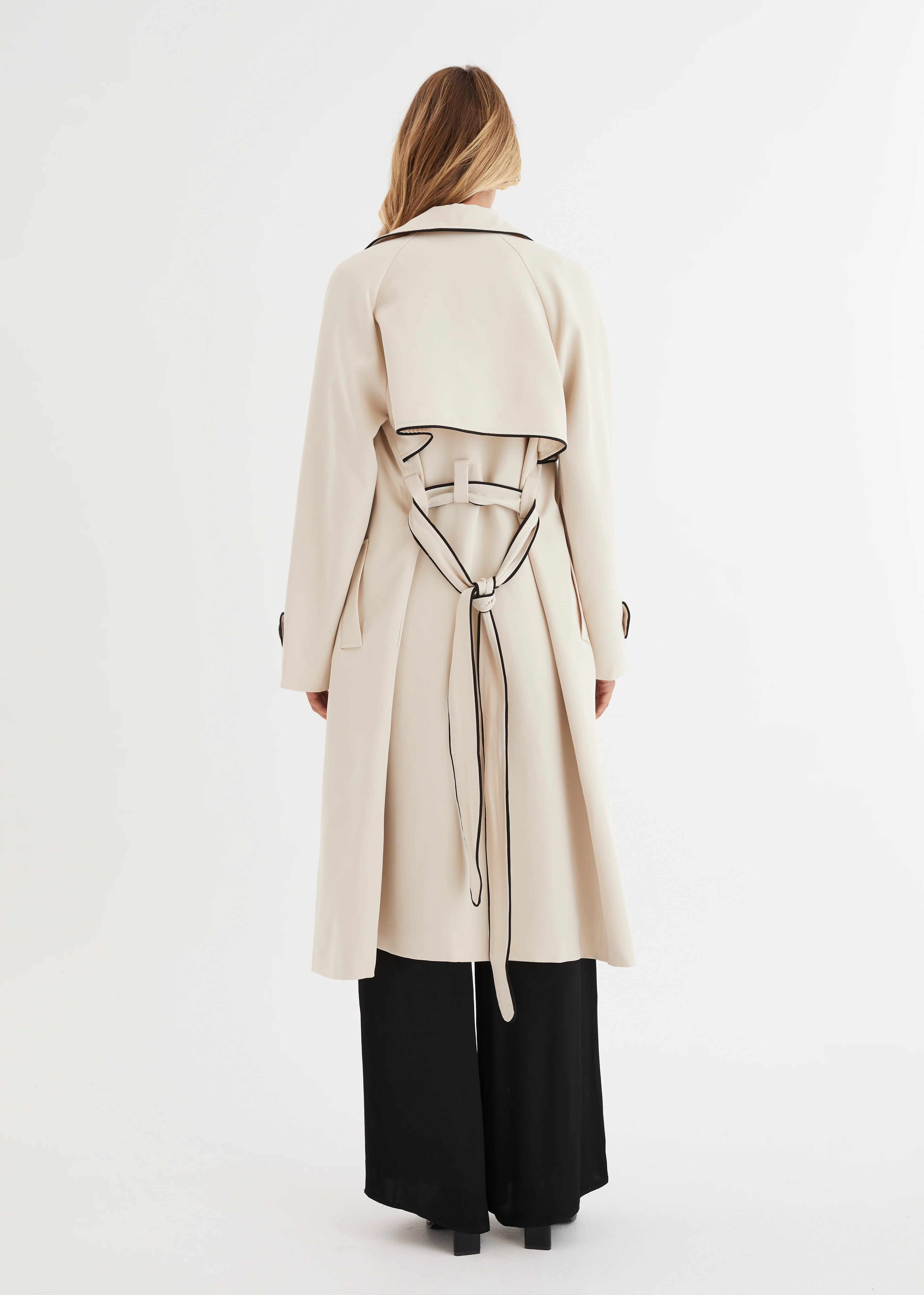 Lyssa Trench Coat - Beige