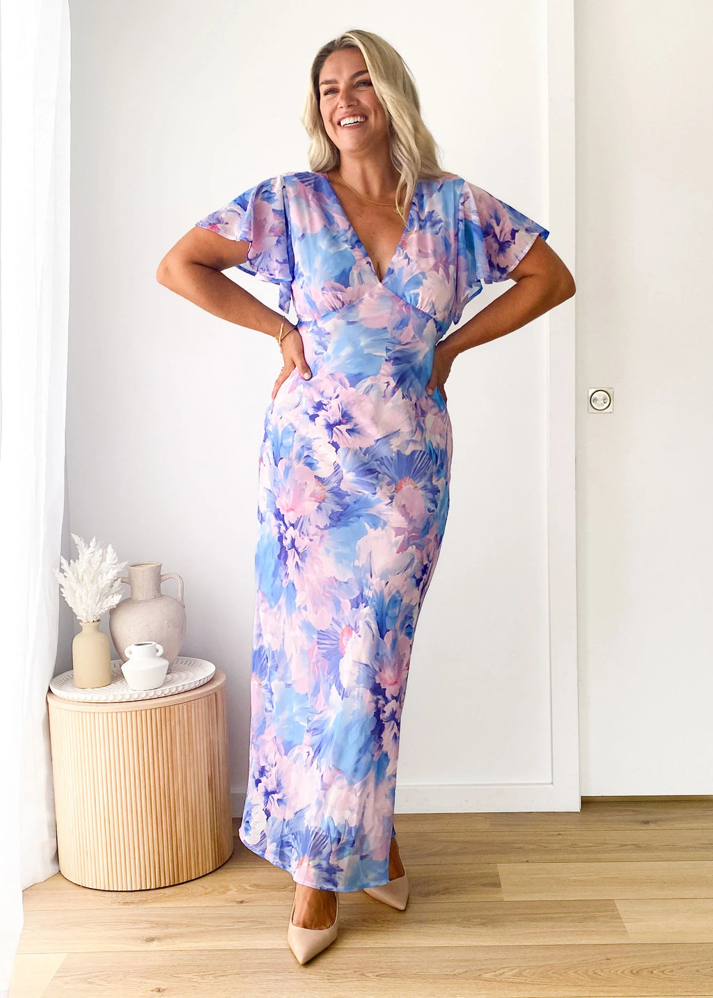 Cabana Maxi Dress - Lavender Ziah