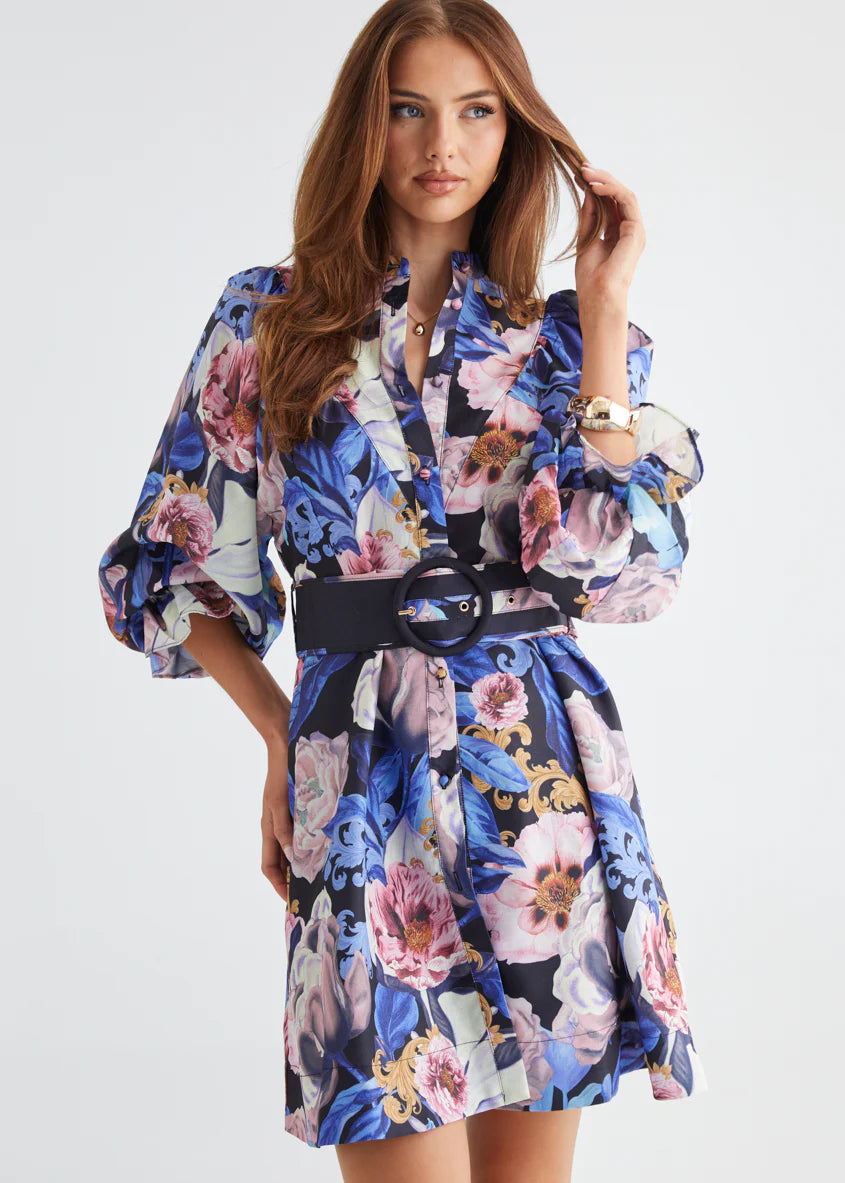 Angelina Dress - Azure