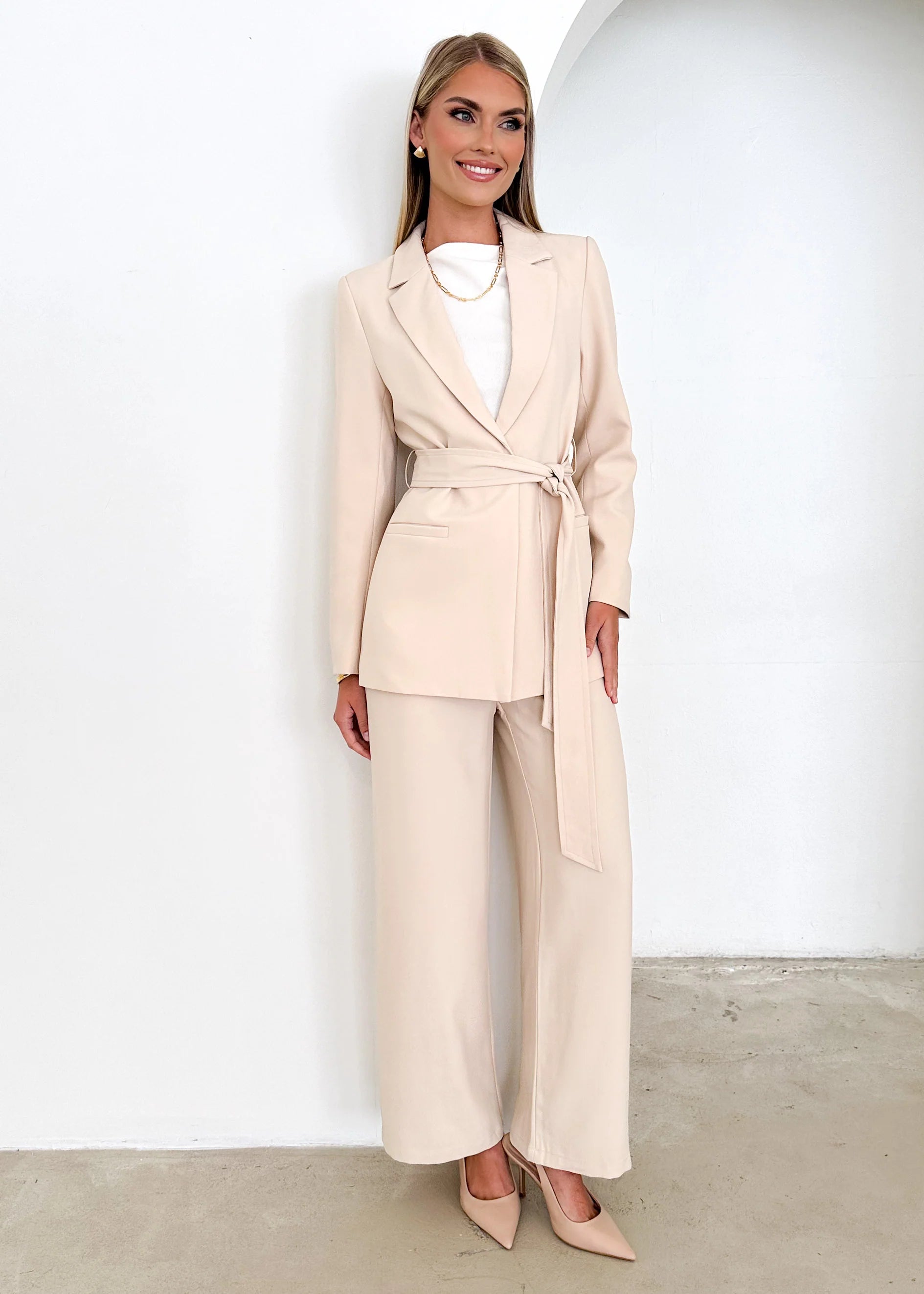 Lissoe Blazer - Beige