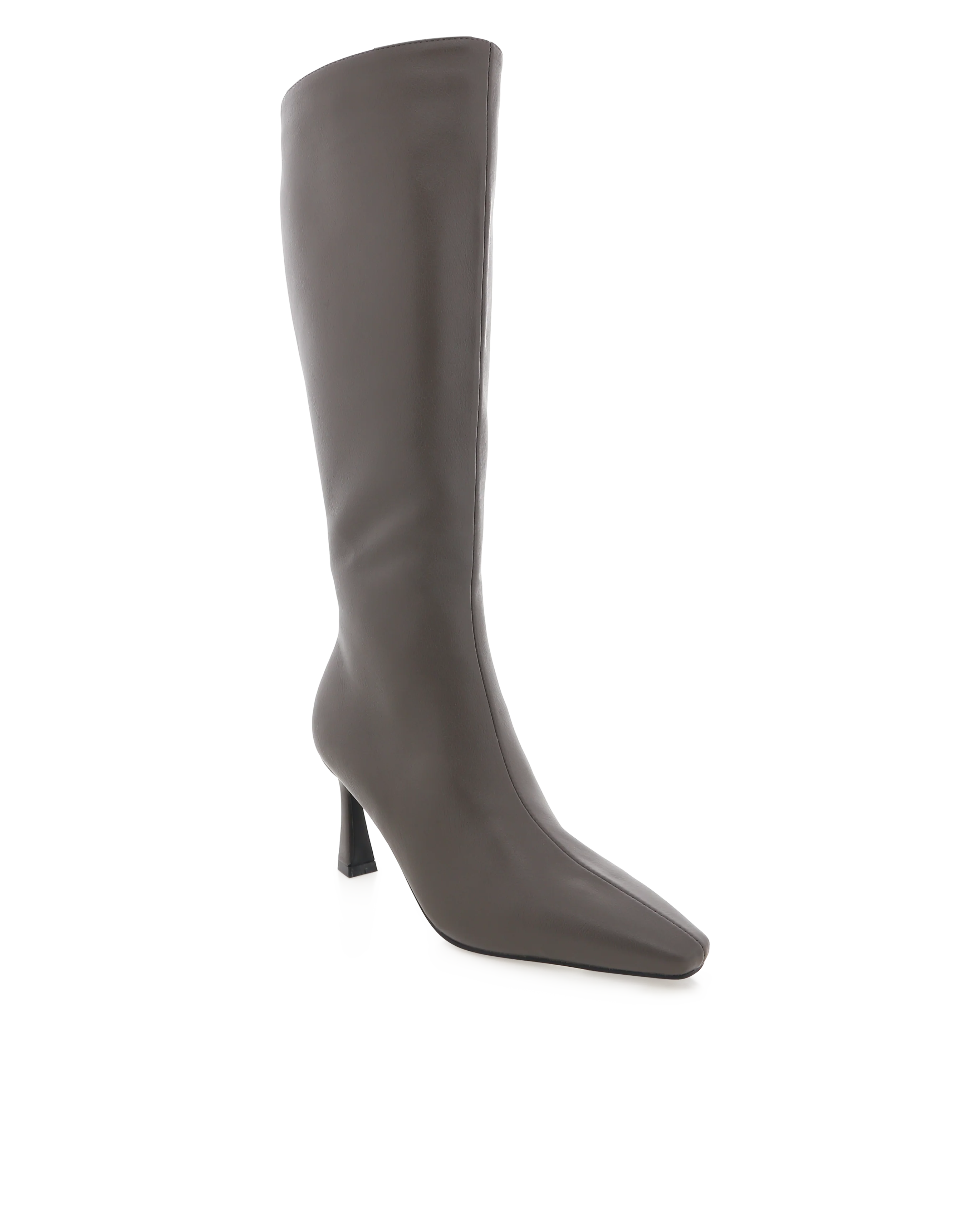 Shyla Knee High Boots - Greige