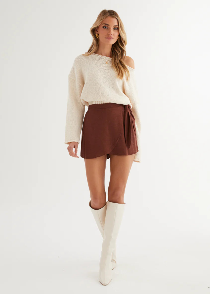 Lolita Skort - Chocolate