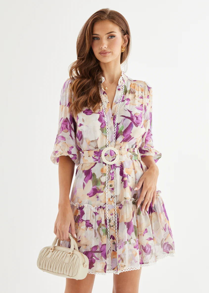 Miah Dress - Violet Garden