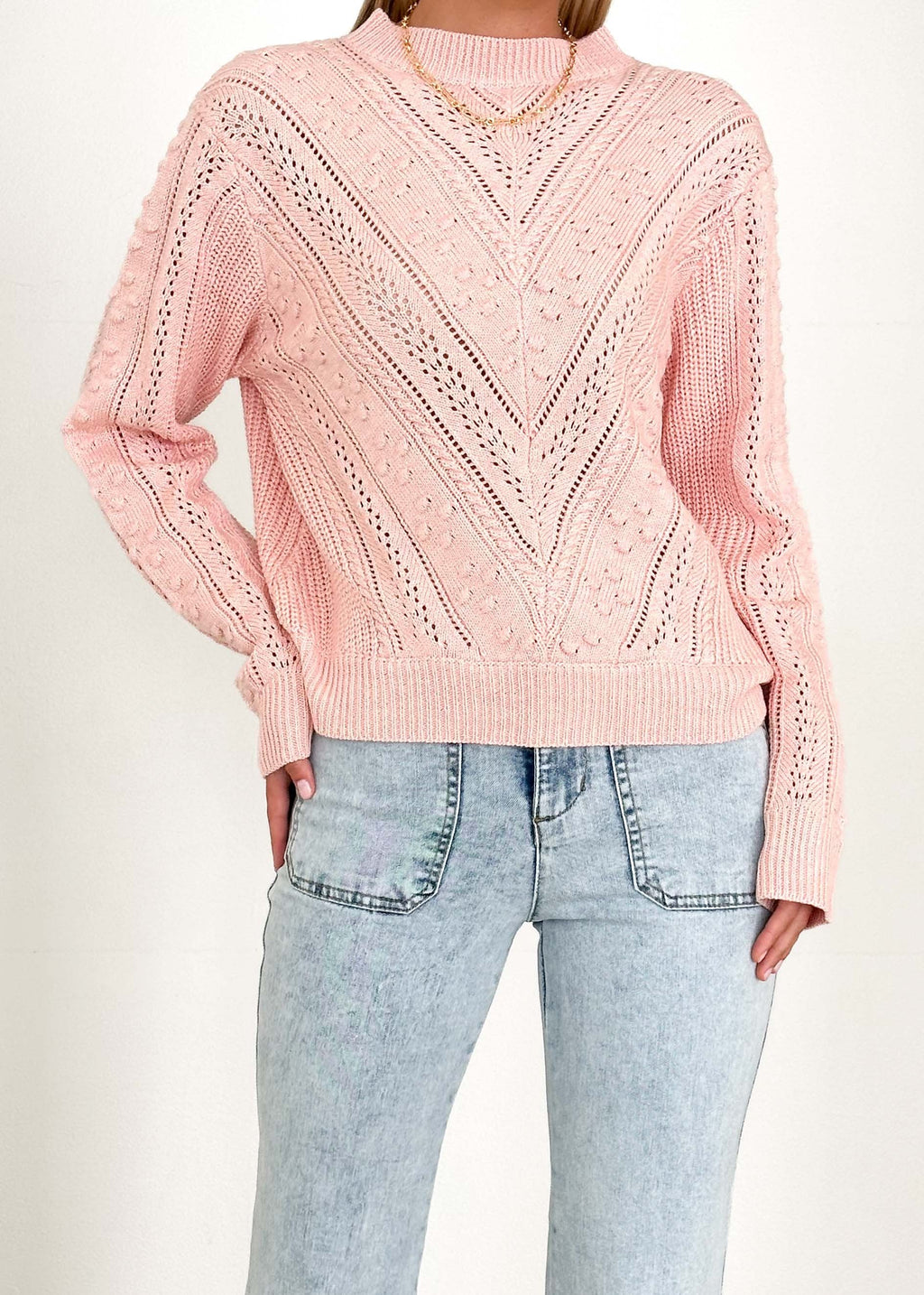 Elyse Sweater - Pink